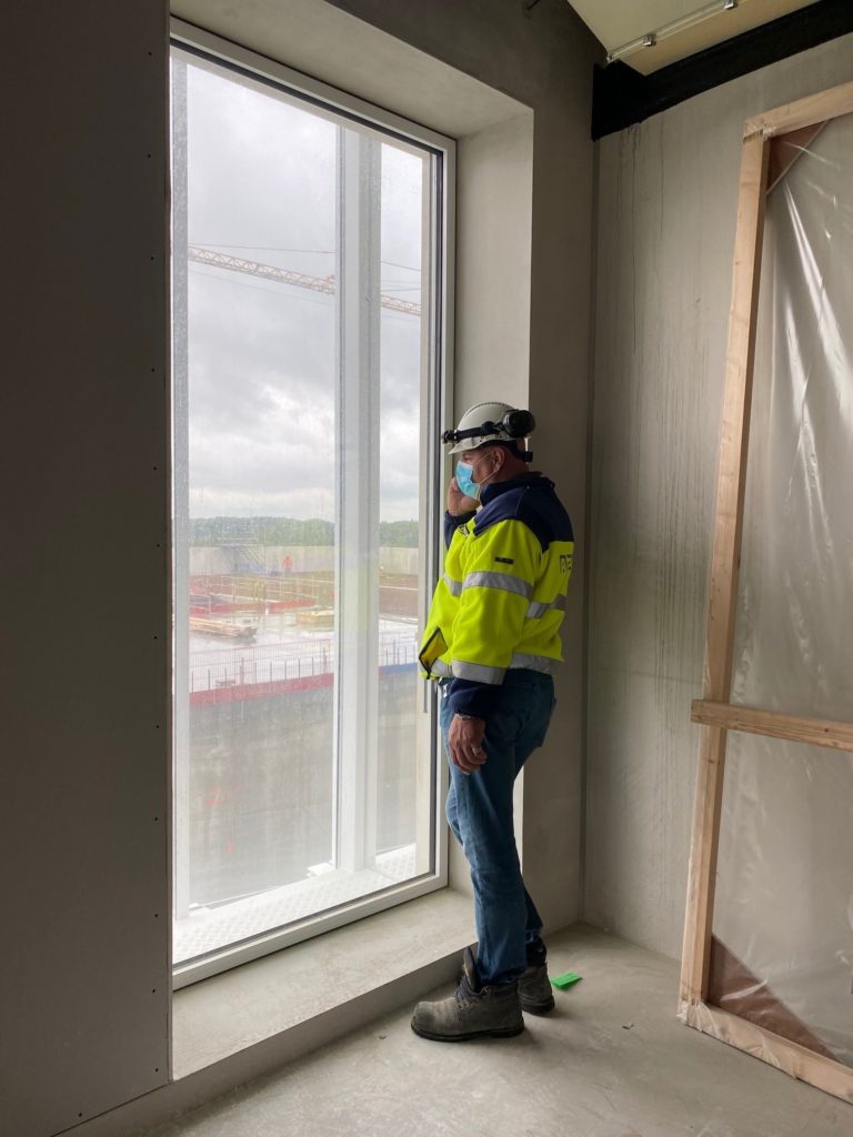 Bouwlogistiek management Saan bij nieuw RIVM gebouw - Saan