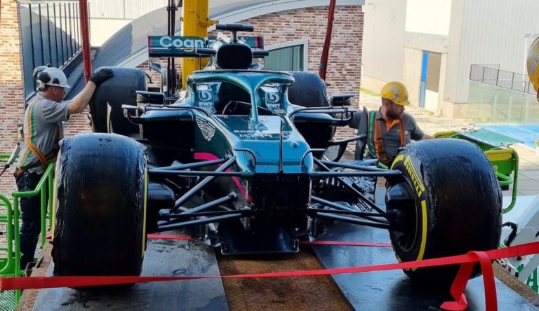 Formule 1 wagen bij Cognizant