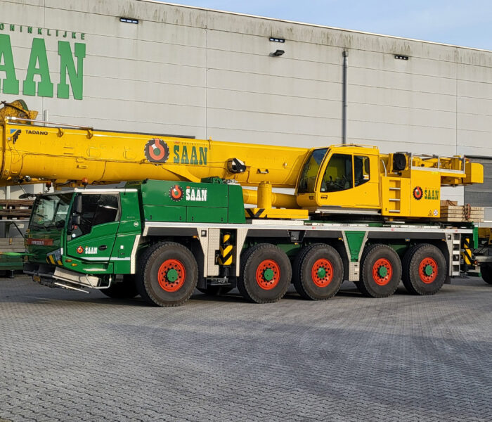 140 tons kraan Saan